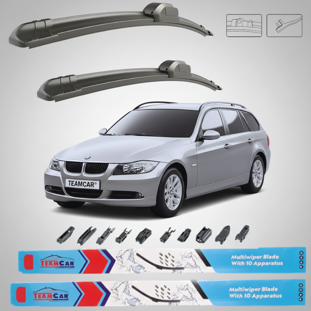 Ștergătoare BMW Seria 3 E91 (2005–2008) Flat | Set Față