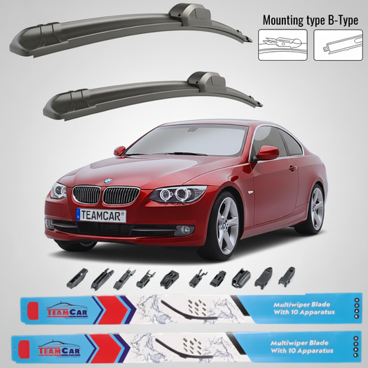 Ștergătoare BMW Seria 3 E92 Facelift (2009–2013) Flat | Set Față