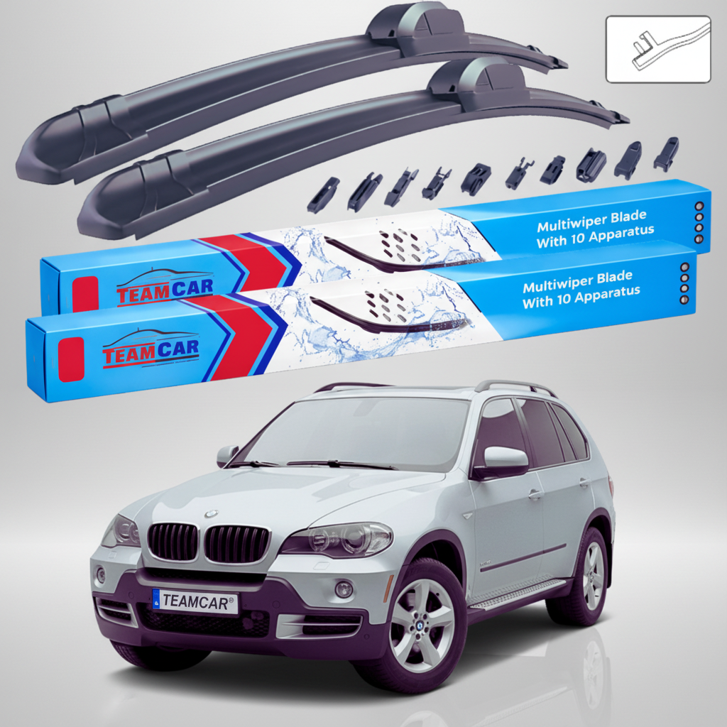 Ștergătoare BMW X5 E70 (2006-2011) | Set Față – TeamCar®