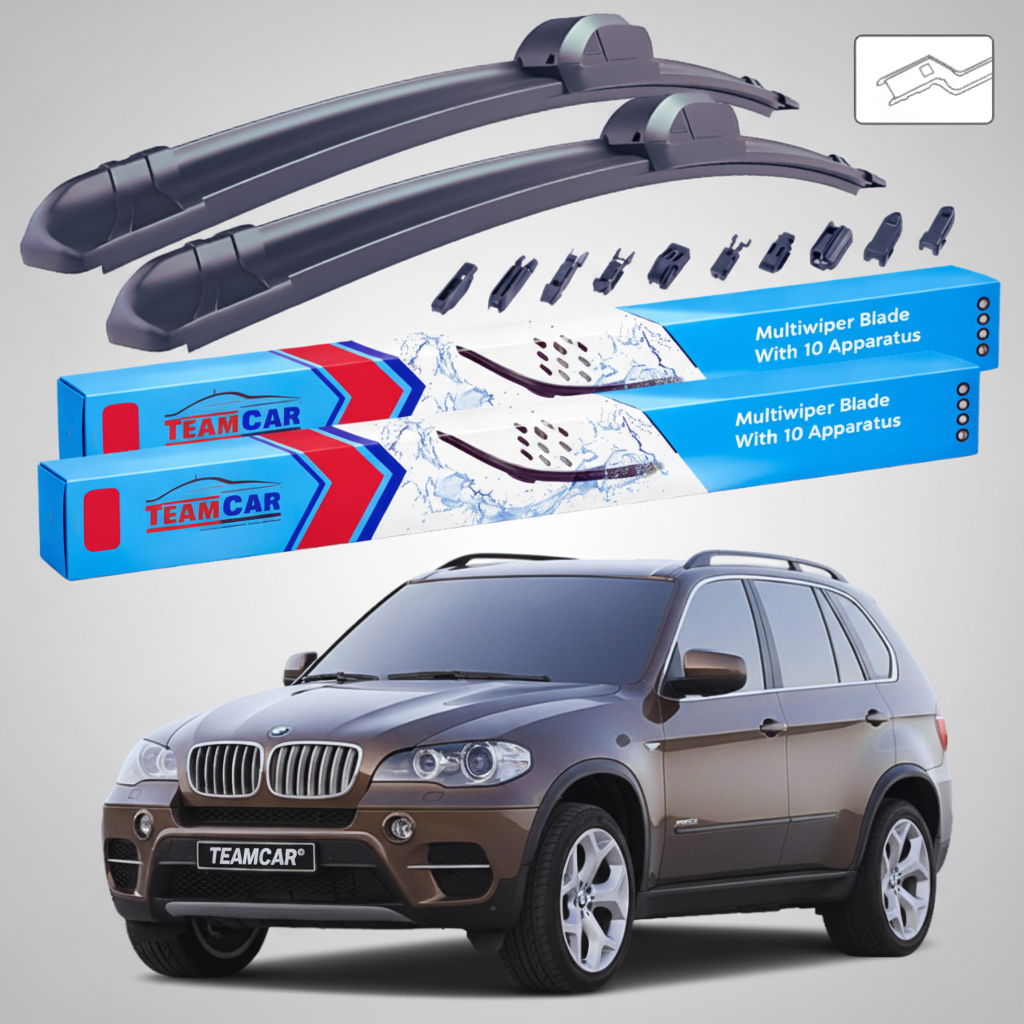 Ștergătoare BMW X5 E70 (2011-2013) | Set Față – TeamCar®