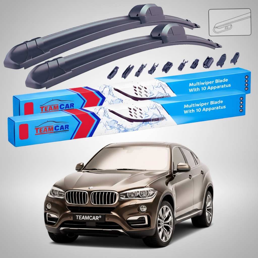 Ștergătoare BMW X6 F16 (2014-2019) | Set Față – TeamCar®