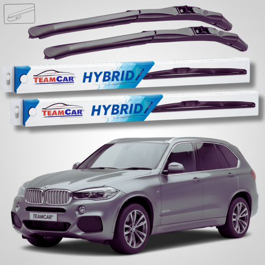 Ștergătoare BMW X5 F15 (2013-2018) Hibrid | Set Față – TeamCar®