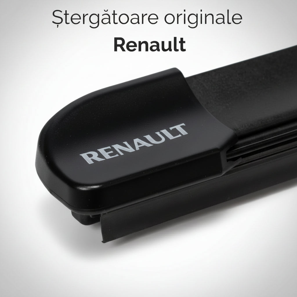 Ștergătoare flat Renault văzute de aproape