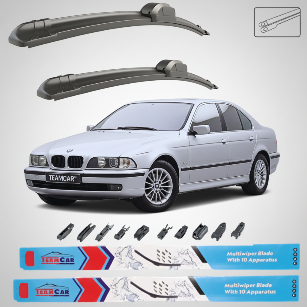 Ștergătoare BMW Seria 5 E39 (1995–2000) | Set Față – TeamCar®