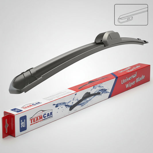 Stergător teamcar flat de 28 inch compatibil cu Bosch AeroTwin și Valeo Silencio