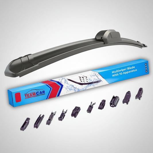 Ștergător 650 mm teamcar varianta accesibilă pentru Bosch AeroTwin Multi-Clip sau Valeo First Multiconnection (sau First Xtrm)