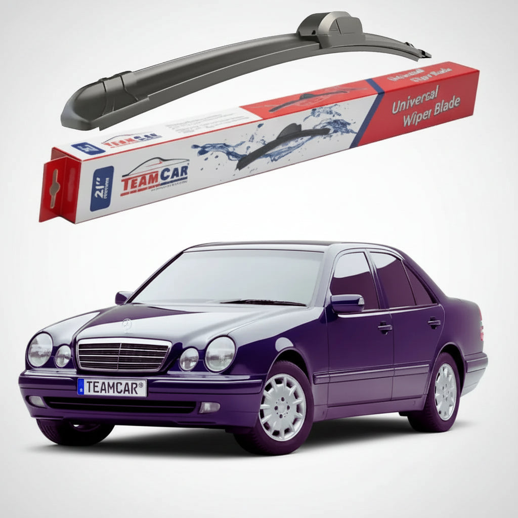 Ștergătoare Mercedes-Benz Clasa E W210 1995-2003 | Set Față Flat – TeamCar®