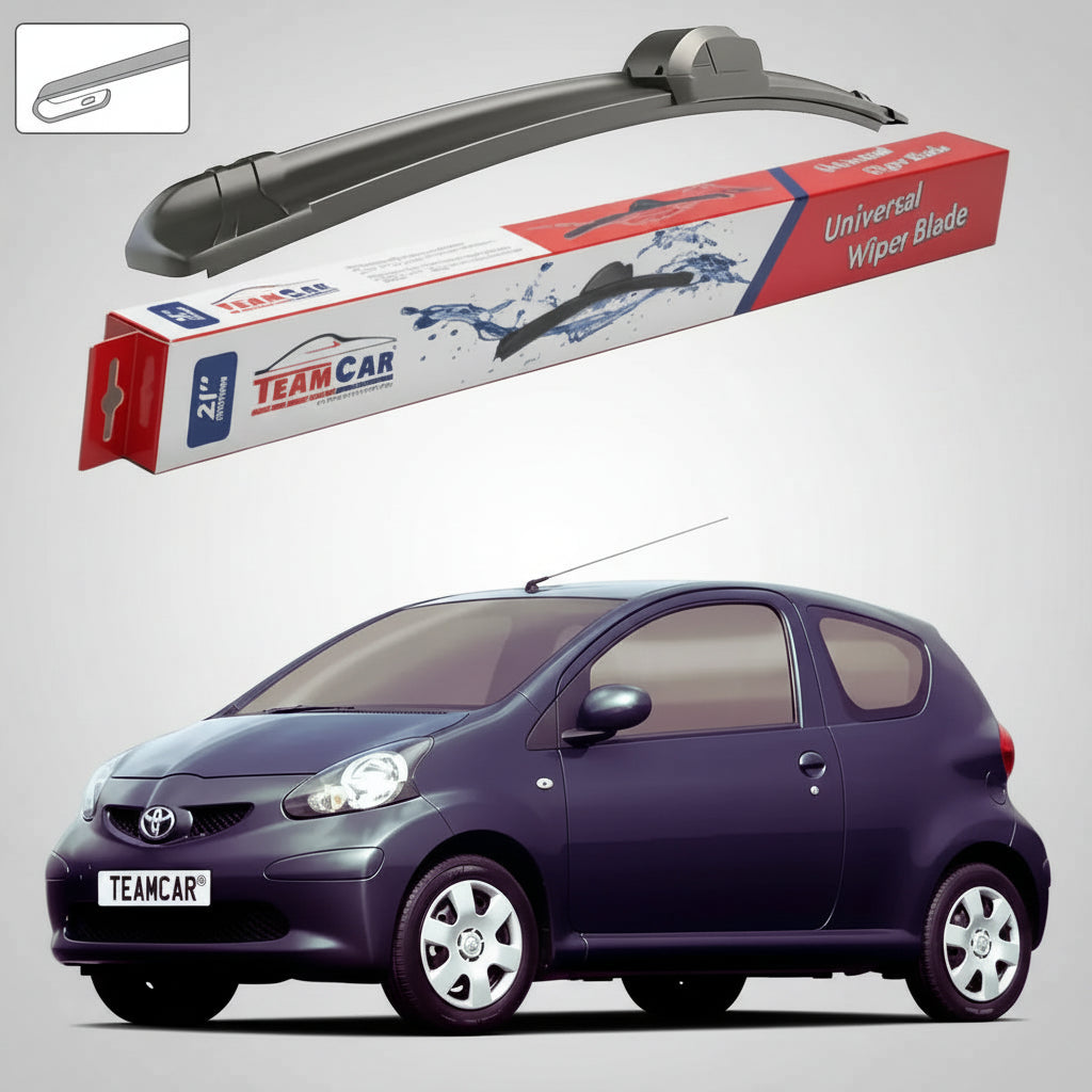 Ștergător Toyota Aygo B10 Hatchback 2005-2014 | Set Față Flat – TeamCar®