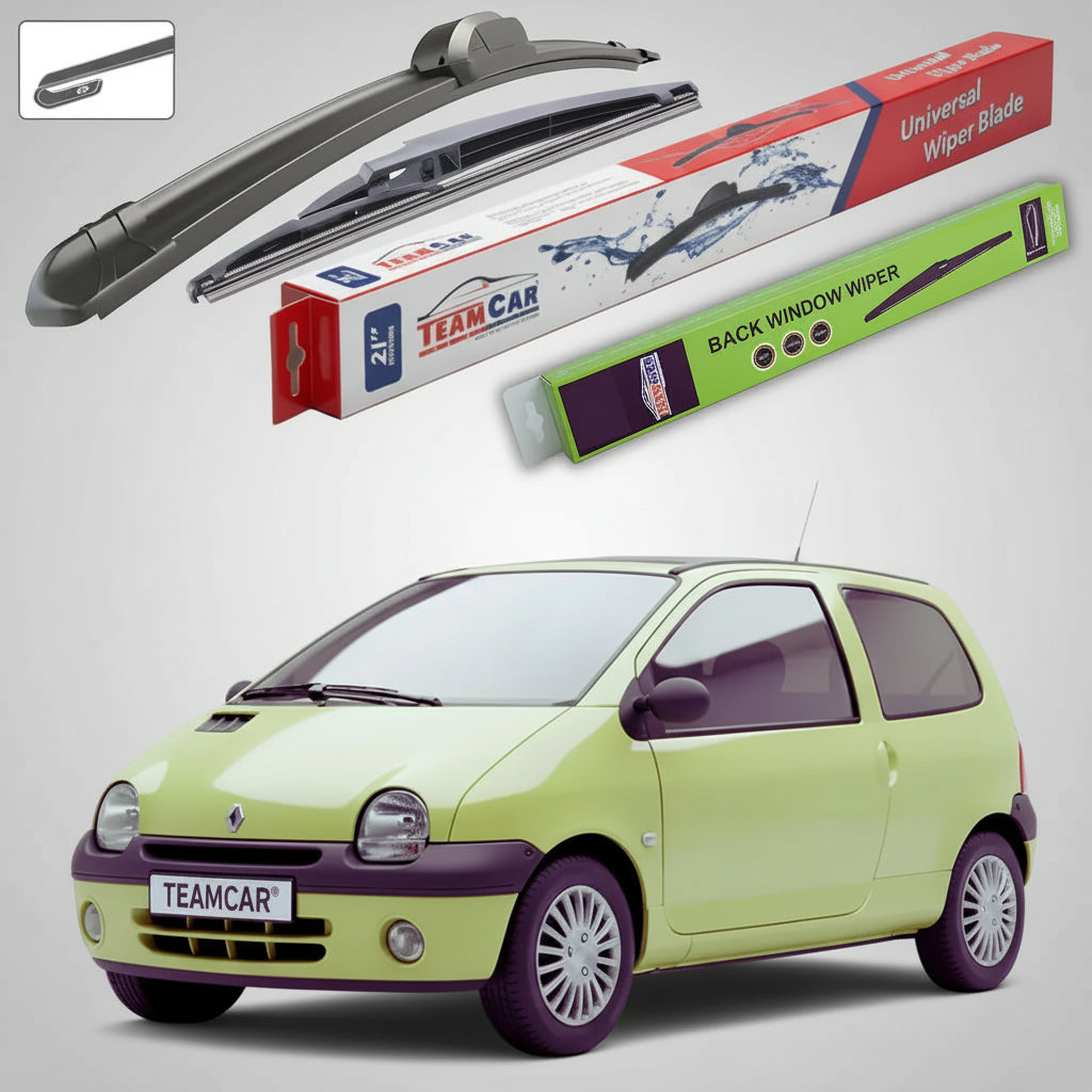 Ștergător Renault Twingo I Hatchback 1993-2007 | Față și Spate Flat – TeamCar®