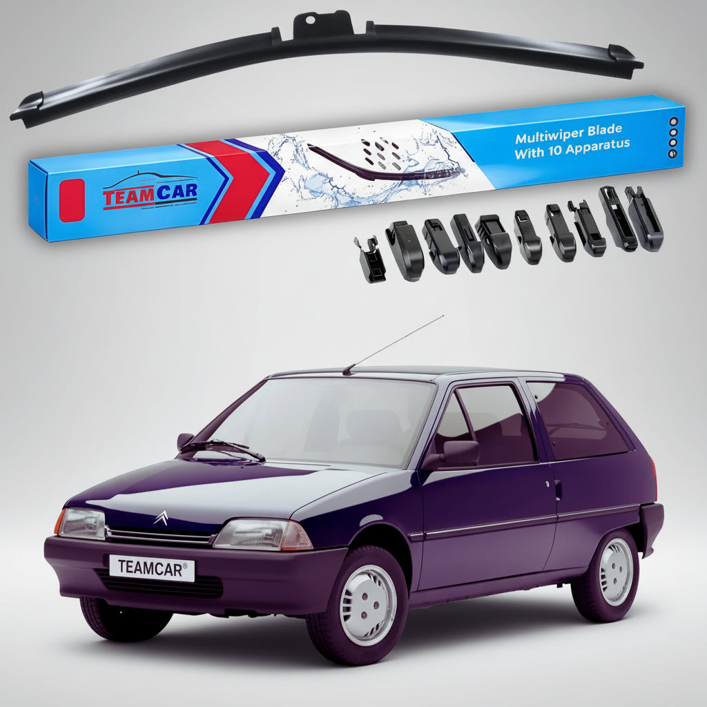 Ștergător Citroën AX Gen I (ZA) Hatchback 1986-1998 | Set Față Flat Premium – TeamCar®