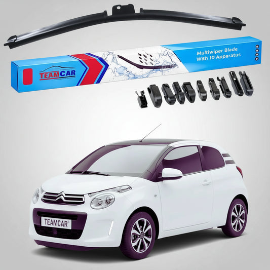 Ștergătoare Citroën C1 Gen II B4 Hatchback 2014-prezent | Ștergător Față Flat Premium – TeamCar®