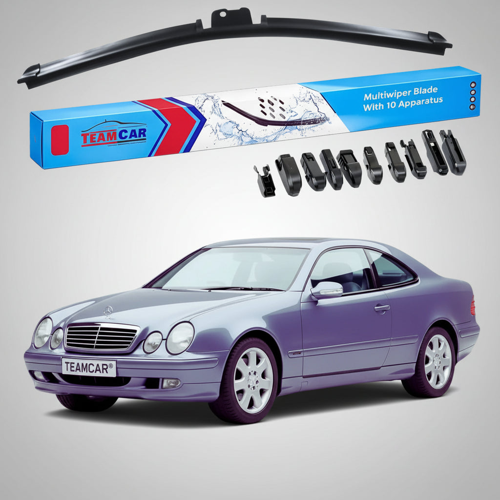 Ștergătoare Mercedes-Benz CLK Coupé C208 1997-2002 | Set Față Flat – TeamCar®