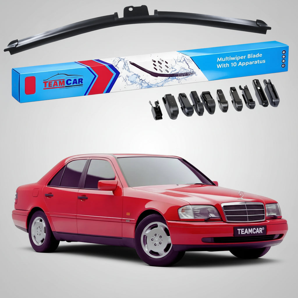 Ștergătoare Mercedes-Benz Clasa C W202 1993-2000 | Set Față Flat – TeamCar®