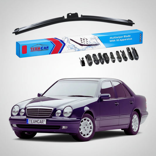 Ștergătoare Mercedes-Benz Clasa E W210 1995-2003 | Set Față Flat – TeamCar®