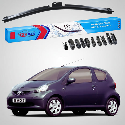 Ștergător Toyota Aygo B10 Hatchback 2005-2014 | Set Față Flat Premium – TeamCar®