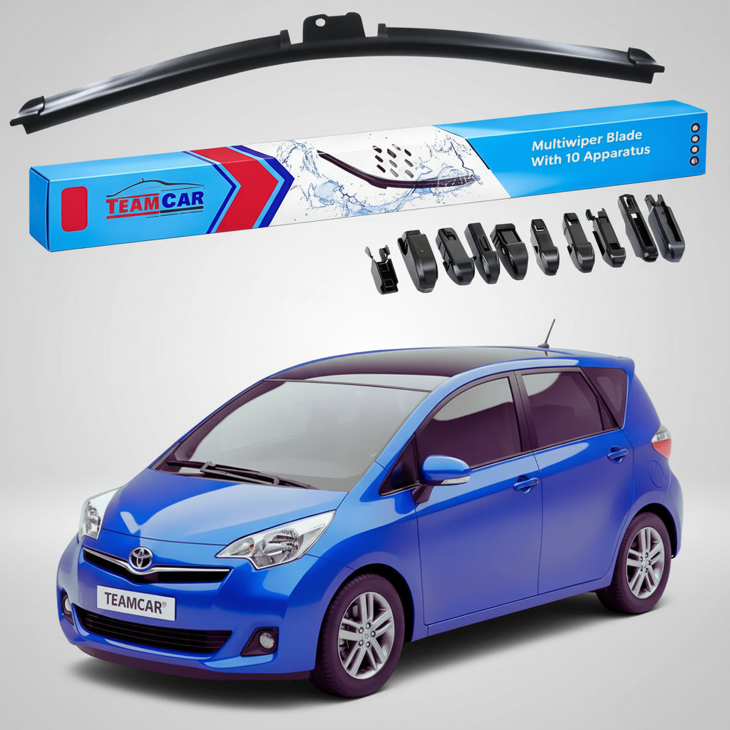 Ștergător Toyota Verso-S P12 2010-2015 | Set Față Flat Premium – TeamCar®