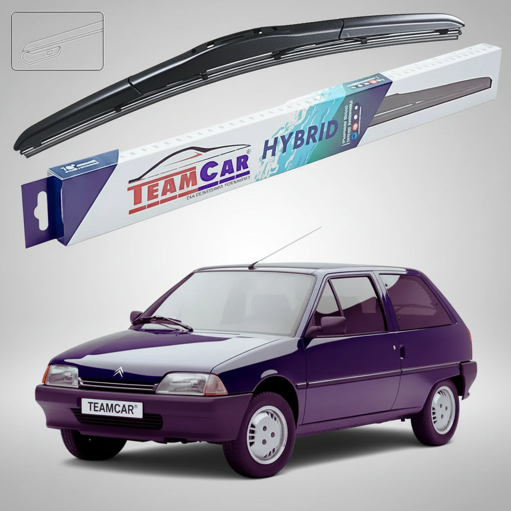 Ștergător Citroën AX Gen I (ZA) Hatchback 1986-1998 | Set Față Hibrid – TeamCar®