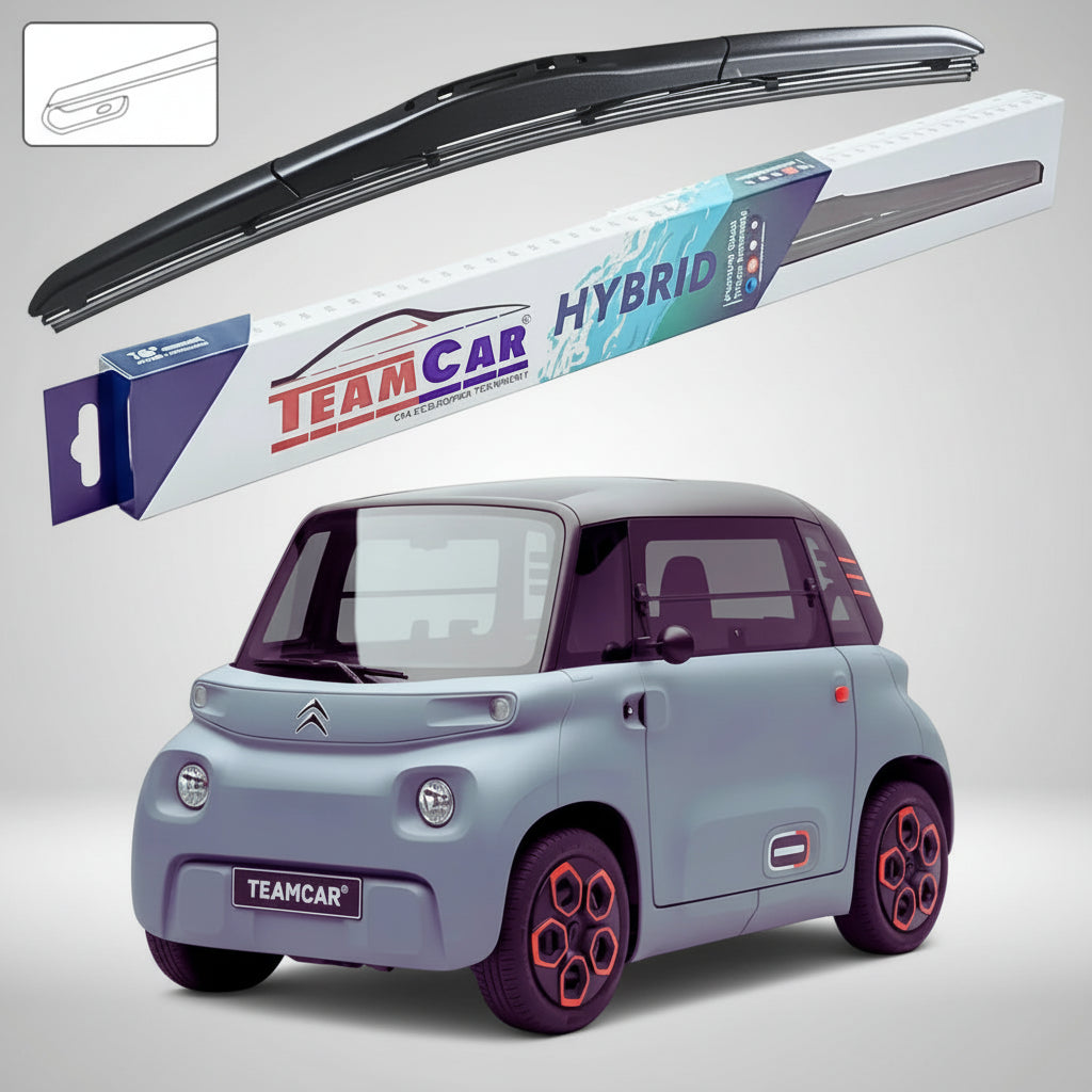 Ștergător Citroën Ami Gen I (9A) Liftback 2020-prezent | Set Față Hibrid – TeamCar®
