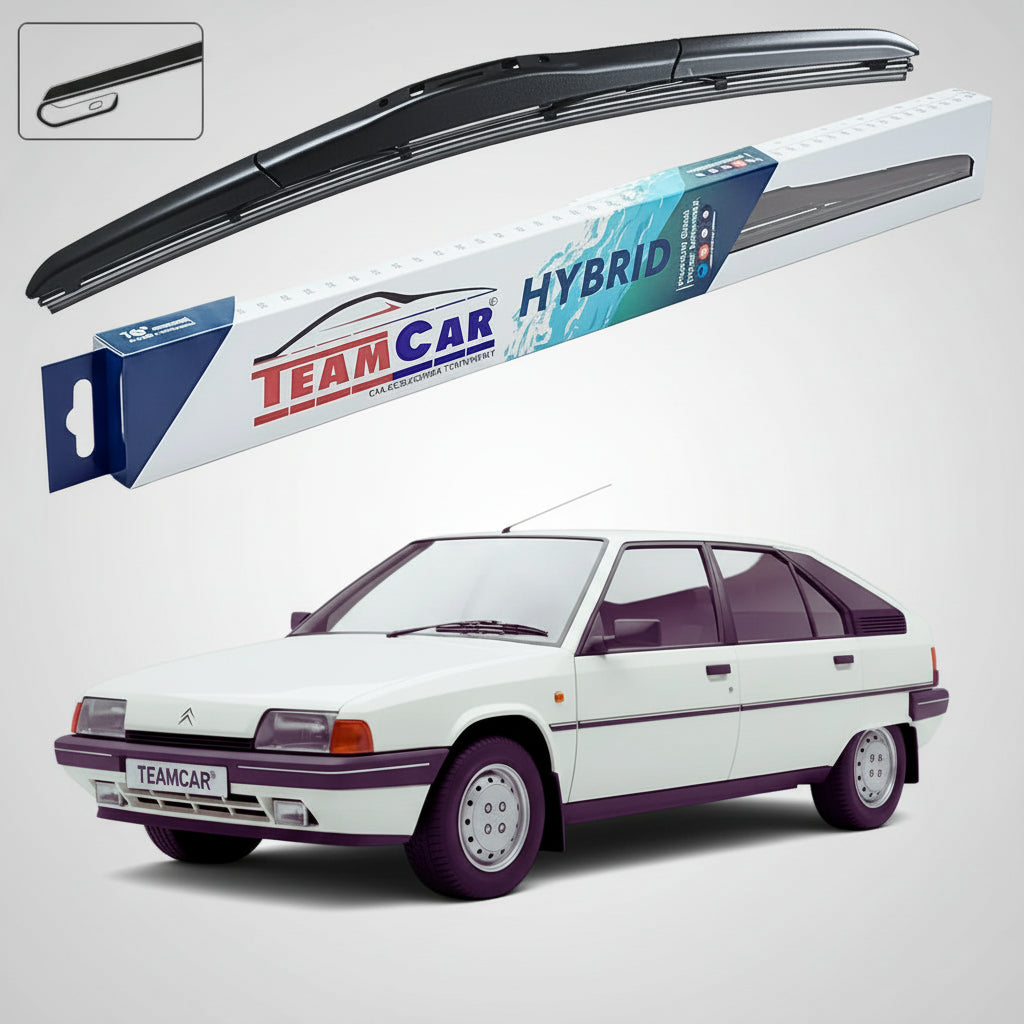 Ștergător Citroën BX Gen I (X56) Hatchback 1985-1994 | Set Față Hibrid – TeamCar®