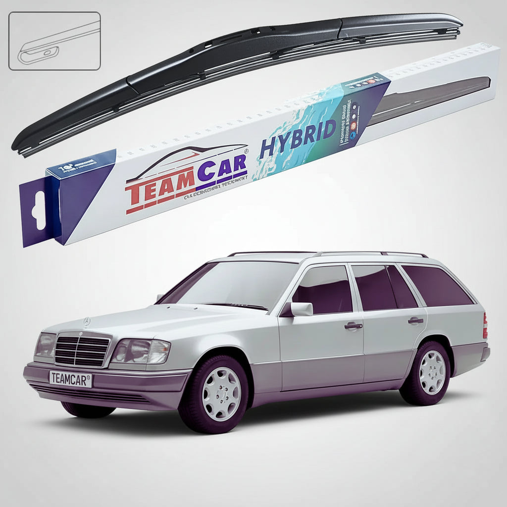 Ștergătoare Mercedes-Benz Clasa E T-Model S124 1993-1996 | Set Față Hibrid – TeamCar®