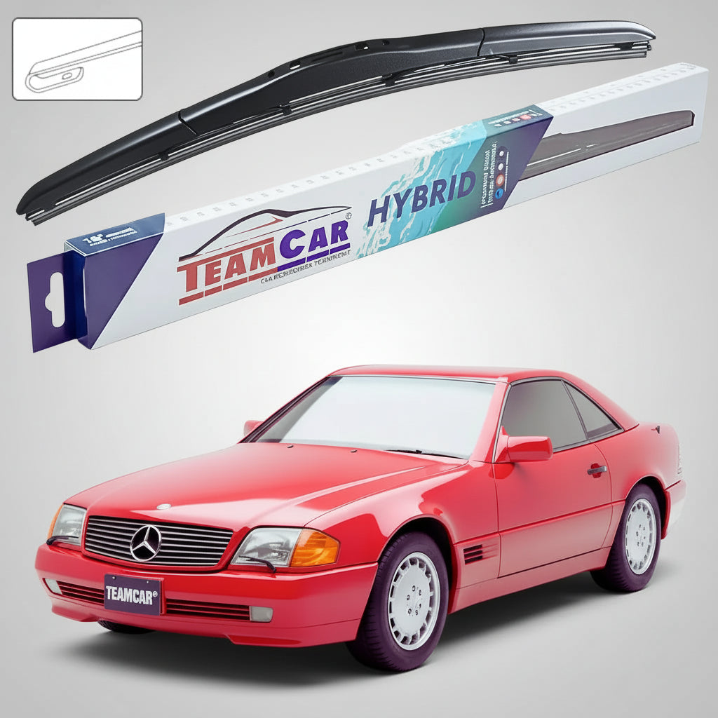 Ștergător Mercedes-Benz SL R129 1989-2001 | Lamelă Hibrid – TeamCar®
