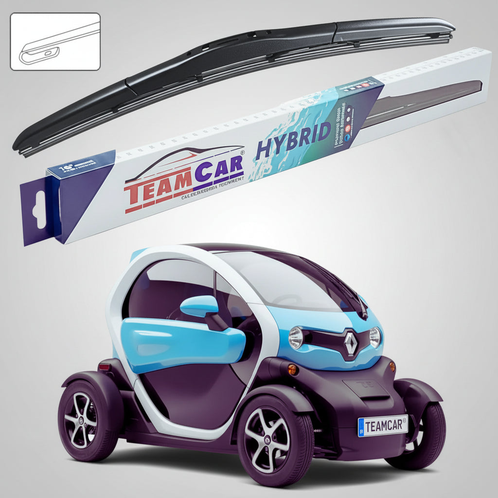 Ștergător Renault Twizy MA 2012-prezent | Față Hibrid – TeamCar®