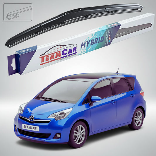 Ștergător Toyota Verso-S P12 2010-2015 | Set Față Hibrid – TeamCar®