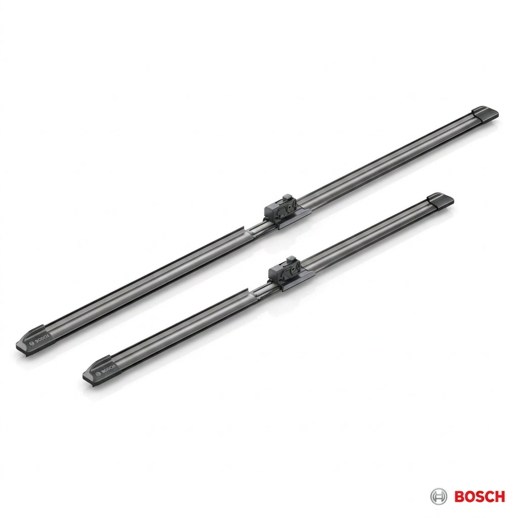 Set de două lamele Bosch Aerotwin A727S cu adaptoare preasamblate