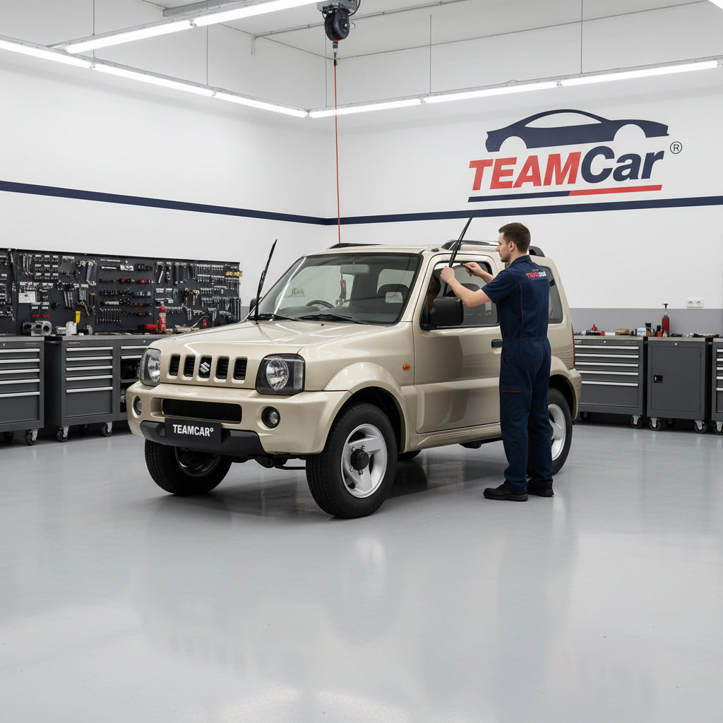 Ștergătoare Suzuki Jimny FJ 1998-2018 | Set Față Flat – TeamCar®