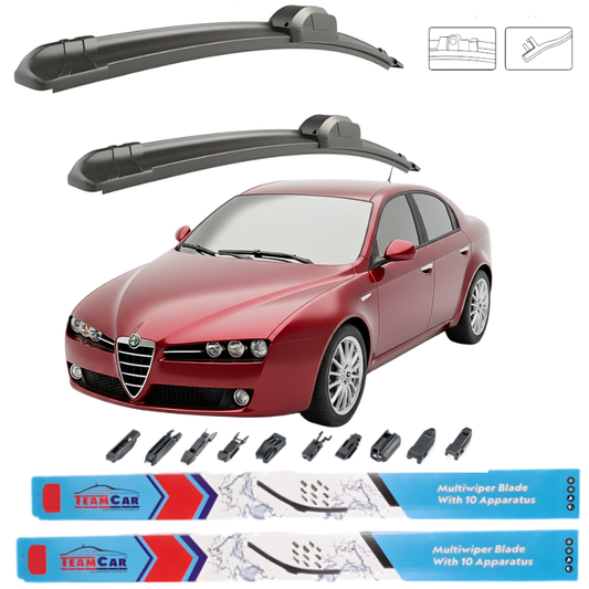 Wipers Alfa Romeo 159 (939) SEDAN 2005-2011 – Front Set