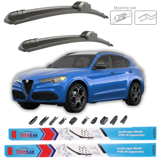 Wipers Alfa Romeo Stelvio 2016-2022 – Front Set