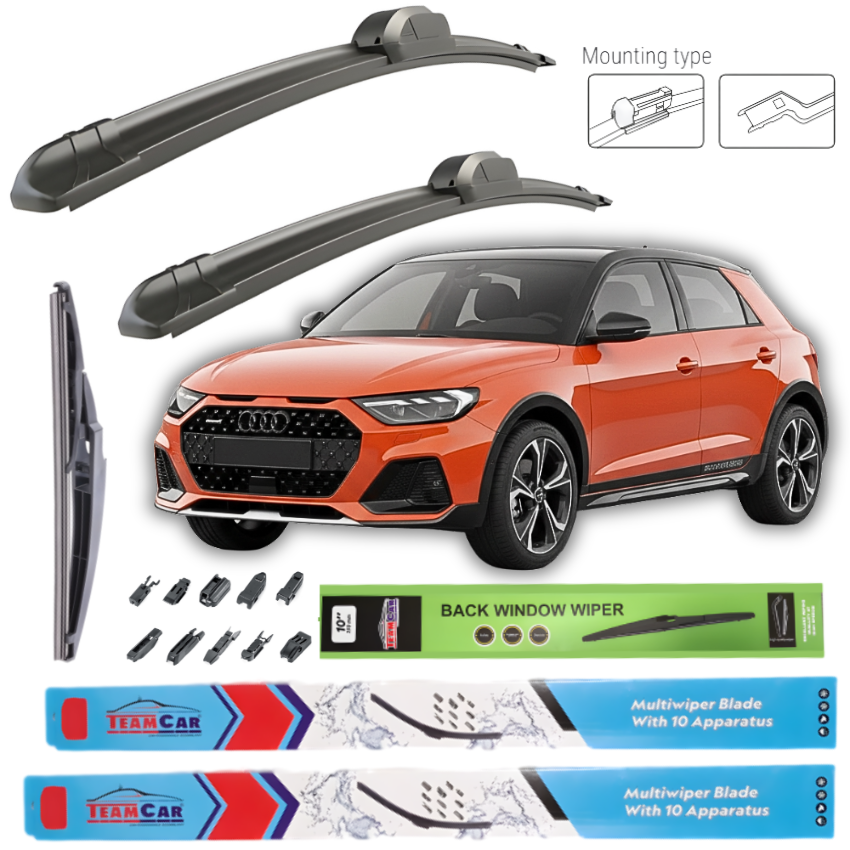 Stergatoare Audi A1 (City Carver GBH) 2019+ – Set Complet