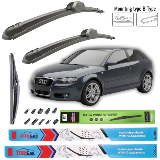 Stergatoare Audi A3 (8P1 3 doors) 2004-2008 – Set Complet