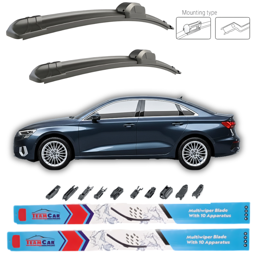 Wipers Audi A3 (Limousine 8VS, 8VM) 2013-2020 – Front set 