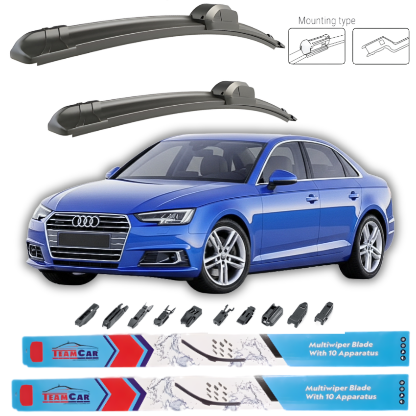 Wipers Audi A4 (B9, 8W2) SEDAN 2015-2018 – Front set