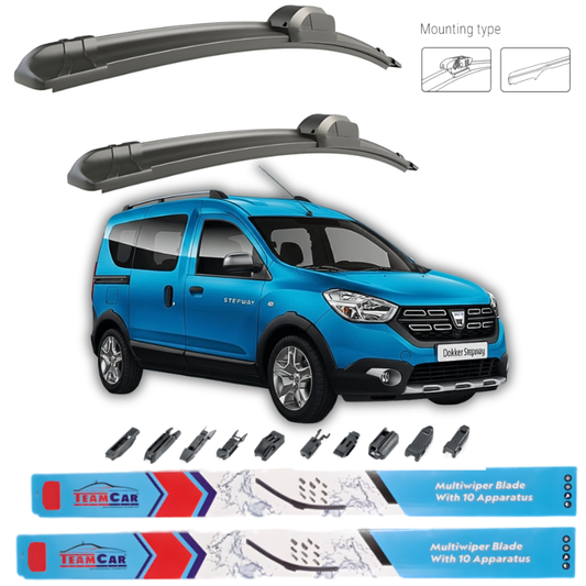 Wipers Dacia Dokker Stepway 2015 - 2018