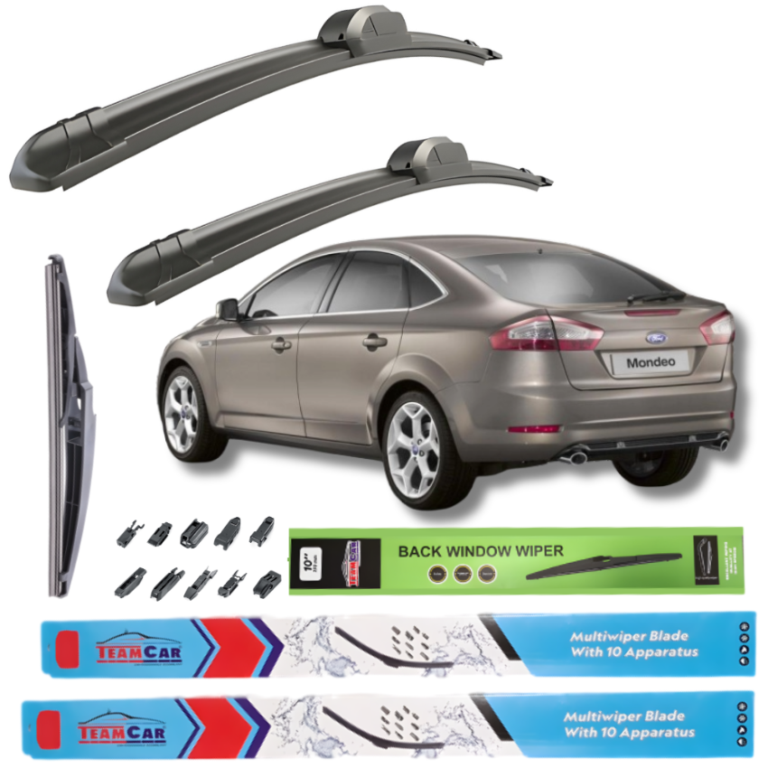Scheibenwischer Ford Mondeo IV / Mk4 Schrägheck (2007–2014) TeamCar® – Komplettset