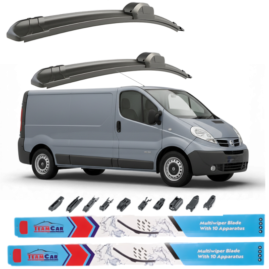 Nissan Primastar FL (2006–2014) TeamCar® Wipers – Front set