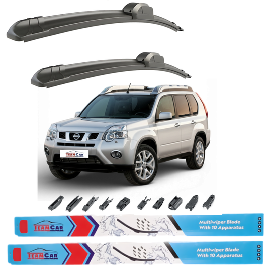 Nissan X-Trail T31 FL (2010–2014) TeamCar® Wipers – Front set