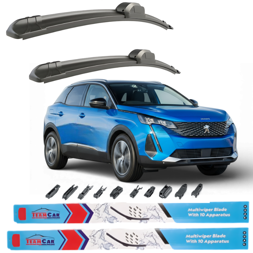 Wipers Peugeot 3008 II FL (2020-2023) TeamCar® – Front set
