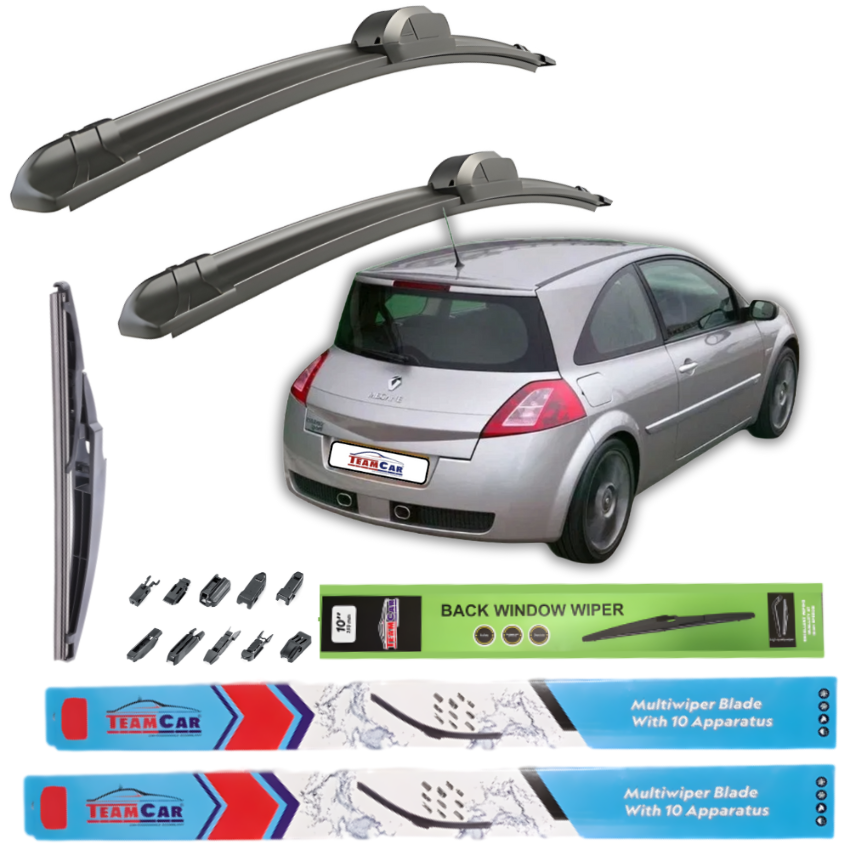 Ștergătoare Renault Megane II Hatchback 3 usi (2002–2005) – Set Complet