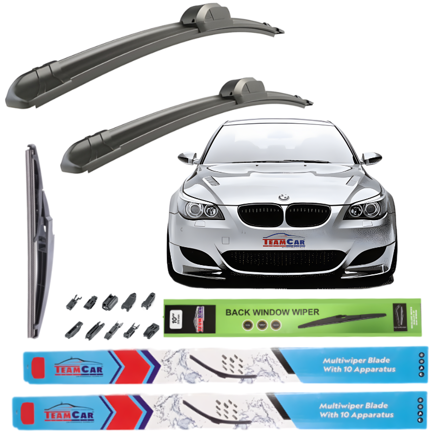 Ștergătoare TeamCar® BMW Seria 5 E61 Touring (2003–2010) – Set Complet