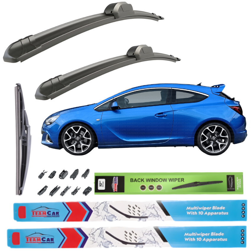 TeamCar® Scheibenwischer OPEL Astra J GTC (2011–2015) – Komplettset 