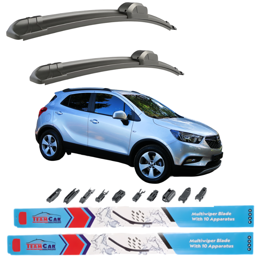 Ștergătoare Auto TeamCar® Opel Mokka / Mokka X (2012–2019) – Set Față