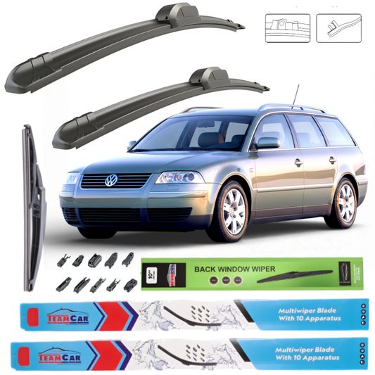 Scheibenwischer Volkswagen Passat (B5 Lift, Variant, 3B6) 2001–2005 – Komplettset