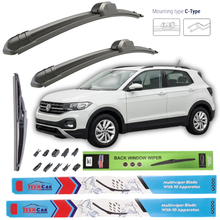Stergatoare Volkswagen T-Cross (C11) 2018-2022 - Set Complet