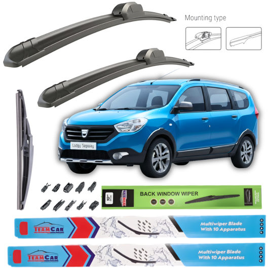 Wipers Dacia Lodgy Stepway FL 2017-