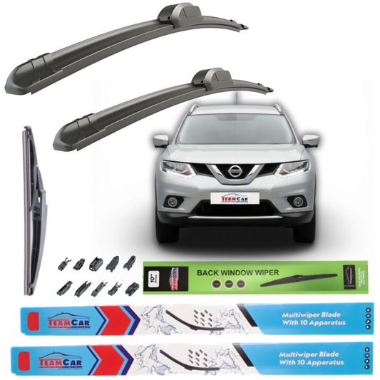 Wipers Nissan X-Trail T32 FL 2014–2017 TeamCar® – Complete Set