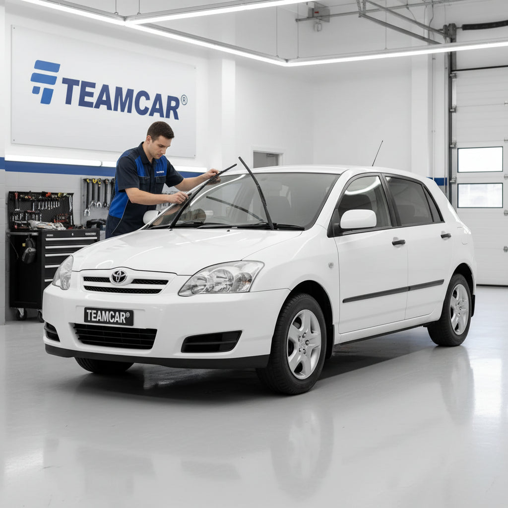 SCHIMBARE ȘTERGĂTOARE TOYOTA COROLLA E12 HATCHBACK 2002-2007