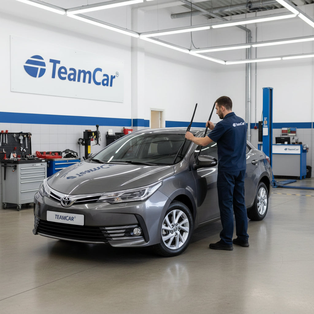 SCHIMBARE ȘTERGĂTOARE TOYOTA COROLLA E18 SEDAN 2013-2018